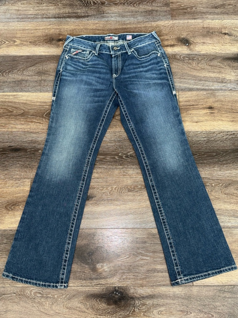 NWOT🔥ARIAT Women's Mid Rise Flame Resistant Boot Cut Jeans Size 31R